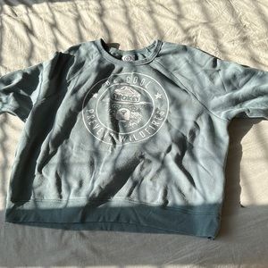 Light blue crewneck sweater